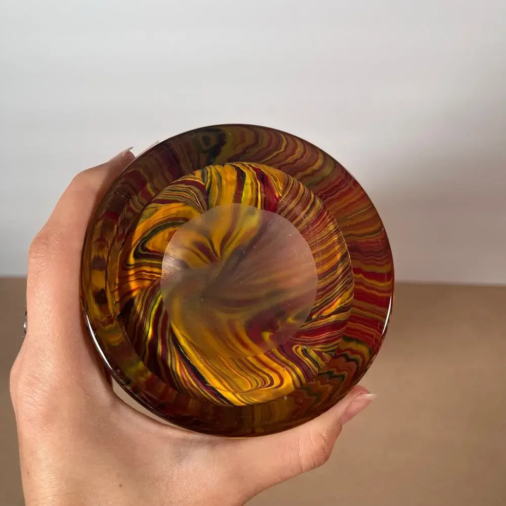 Large Art Glass Vase 19